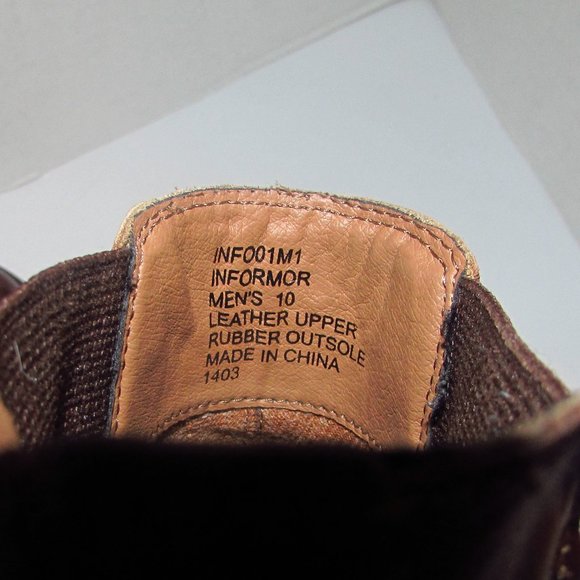 Steve Madden Men's Leather Ankle Boots - Picture 8 of 10